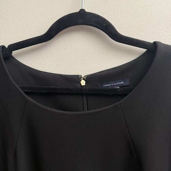 NWT Tommy Hilfiger Black Women's Shift Dress, Size 22W Career Business Work Prep - Picture 5 of 12